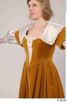  Photos Medieval Civilian in dress 2 Medieval clothing dress t poses upper body woman in dress 0004.jpg